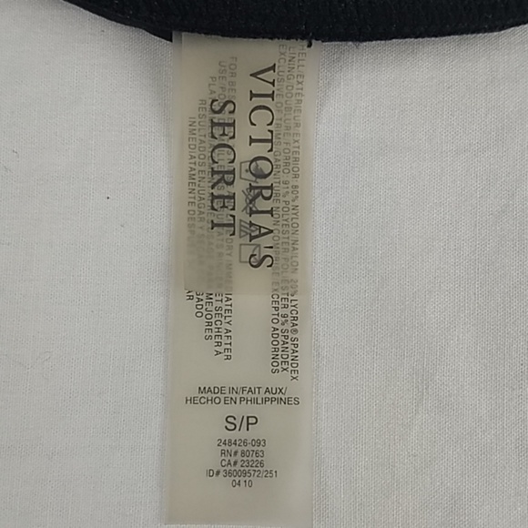 Victoria Secret Black Bikini Bottom Size S - Picture 3 of 5